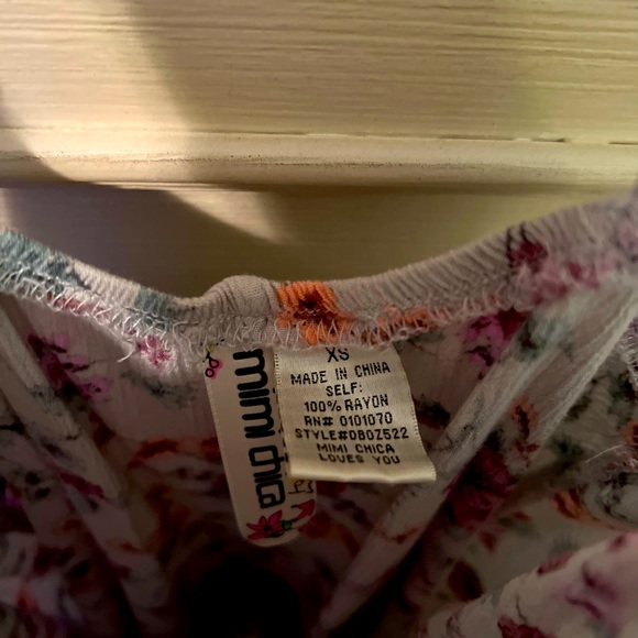 Periwinkle Floral Dress - Picture 2 of 3